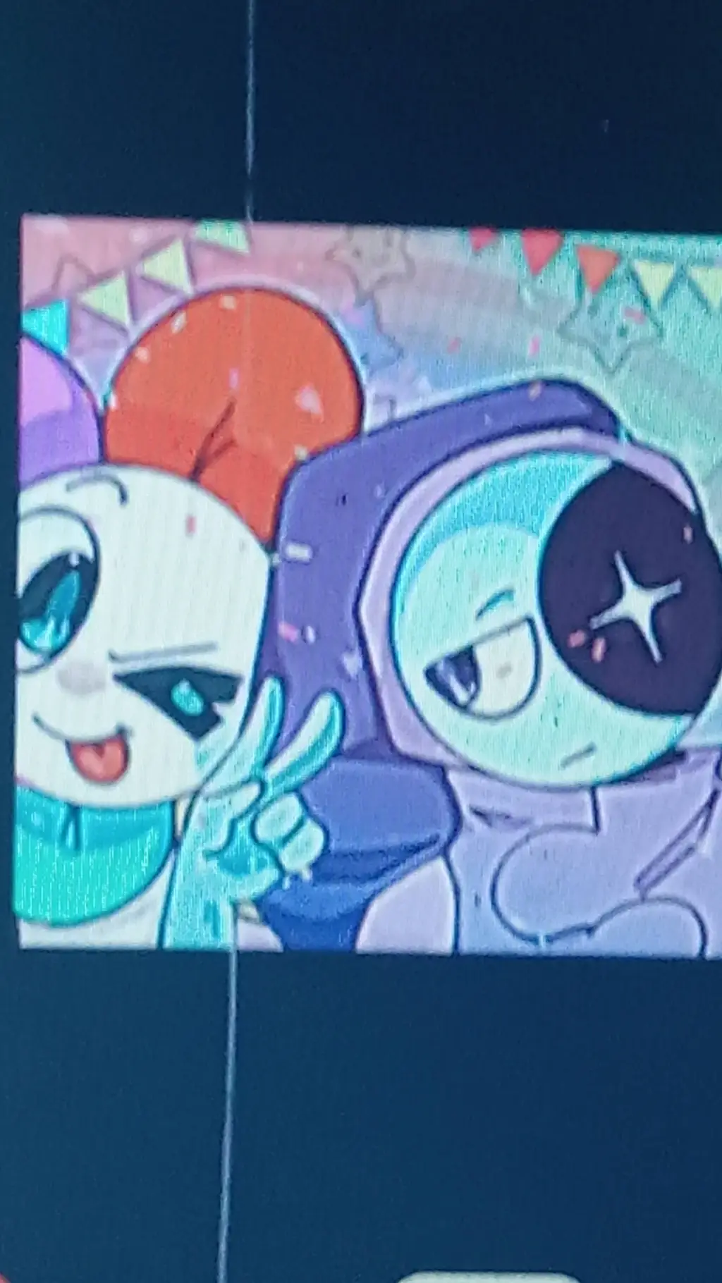 ai character: dandy×astro background