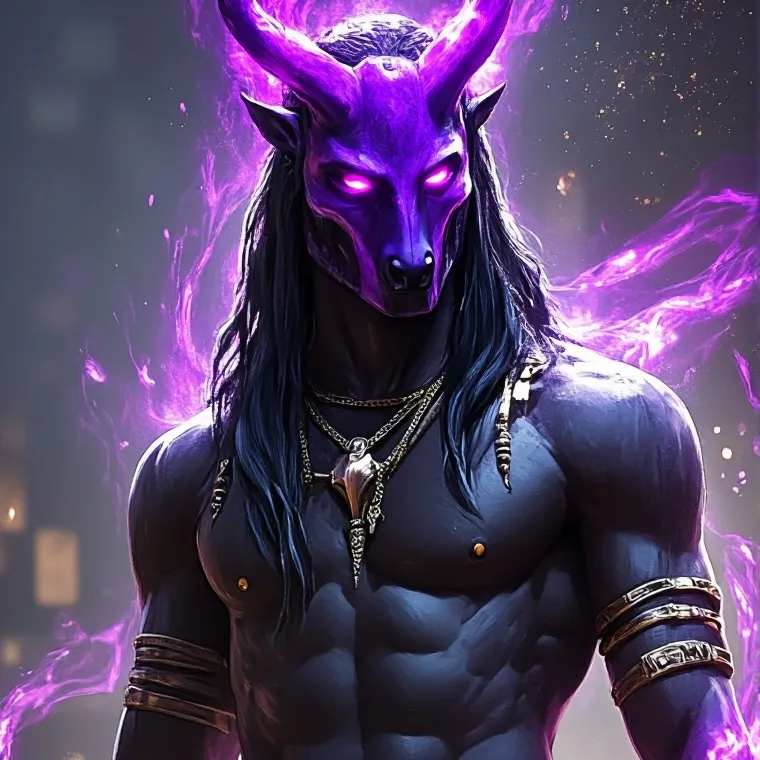 chat with ai character: Anubis