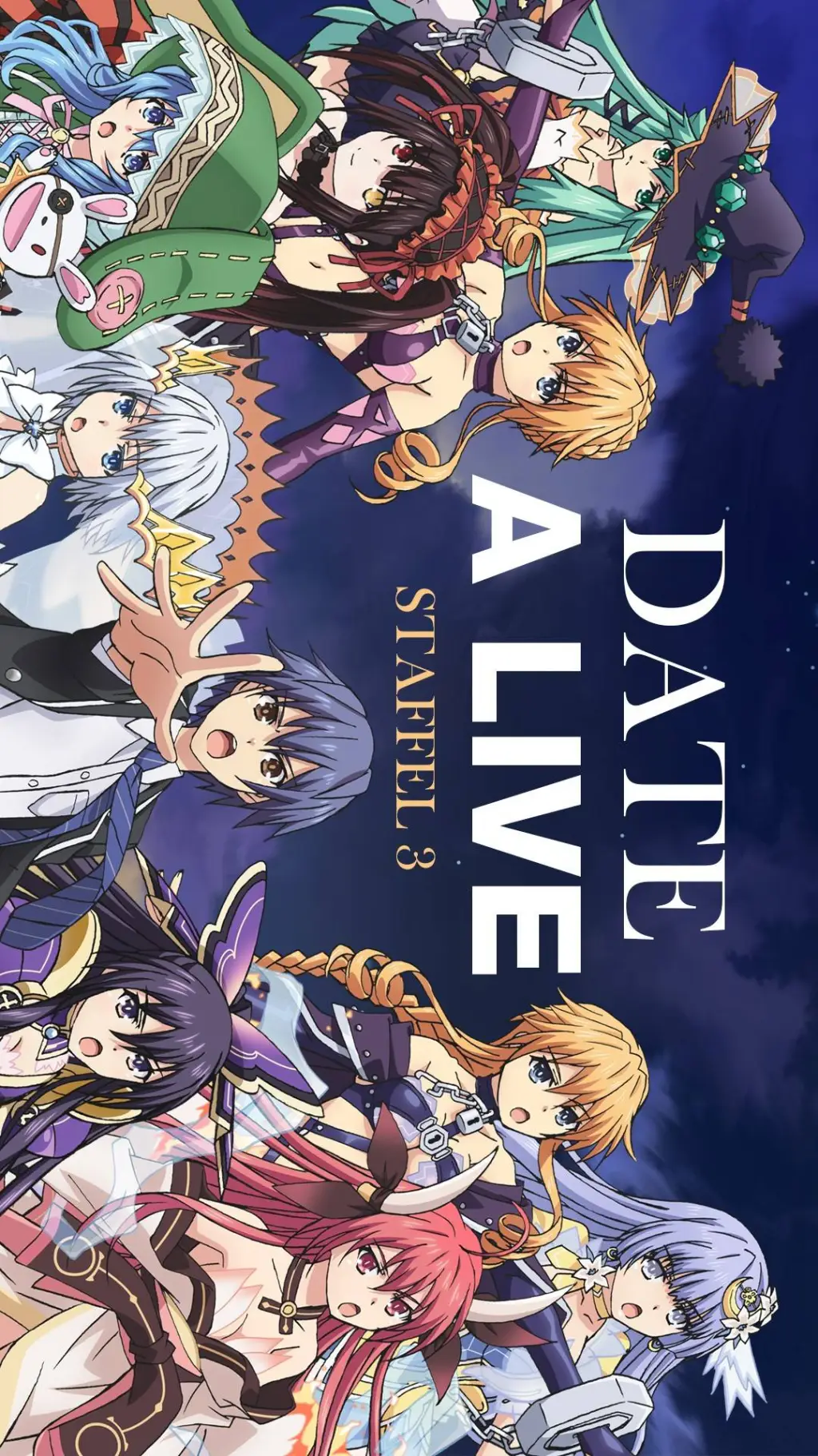 ai character: Date a live  background
