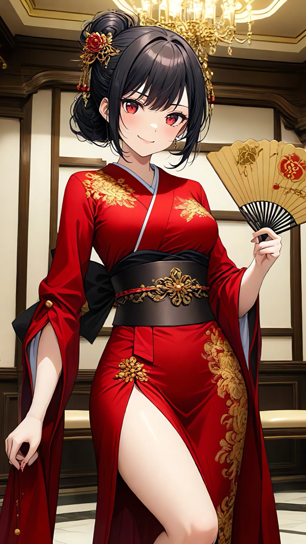 ai character: Asuka Chi background