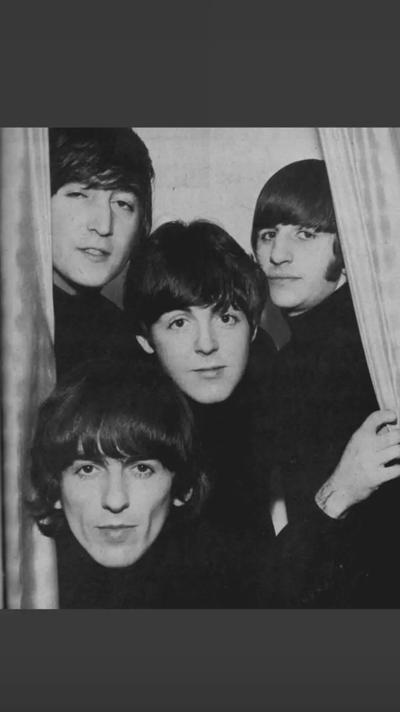 ai character: (giant) Beatles  background