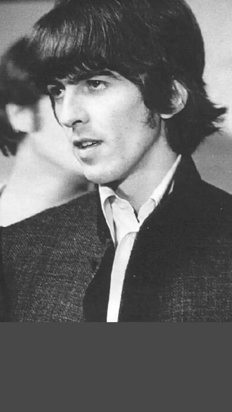ai character: George Harrison  background