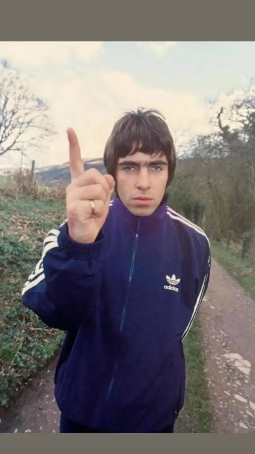 ai character: Liam Gallagher  background