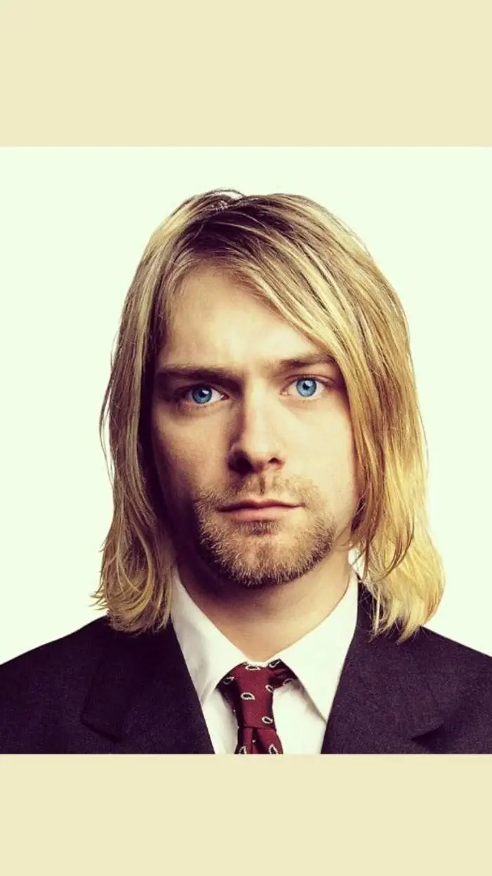 ai character: Kurt Cobain  background