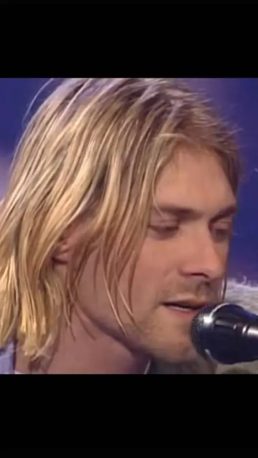 ai character: giant Kurt Cobain  background