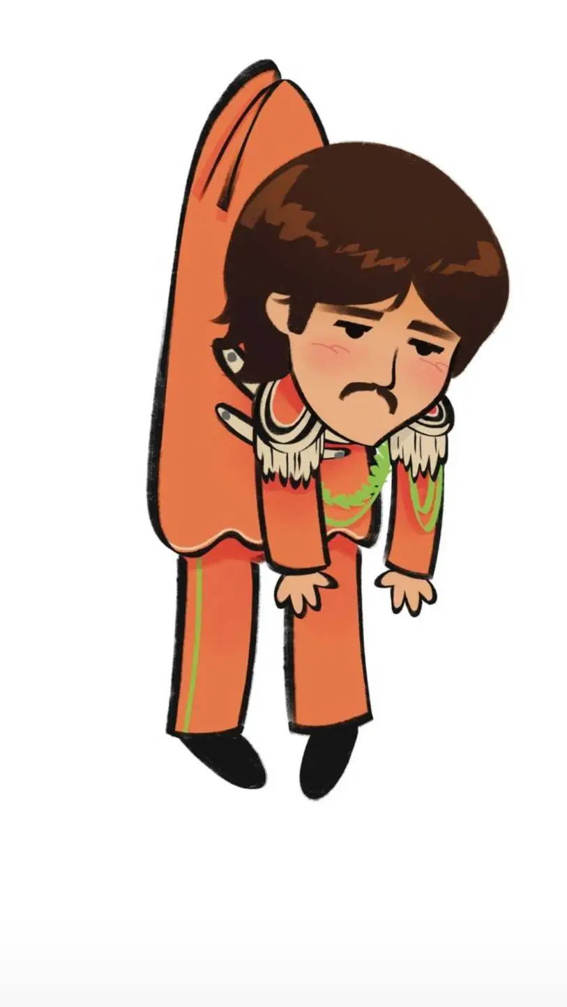 ai character: pocket George  background