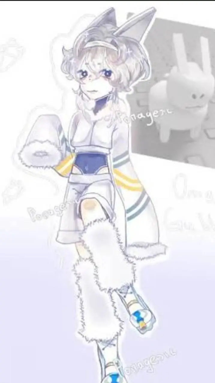 ai character: 🔫~Gubby~🐇 background