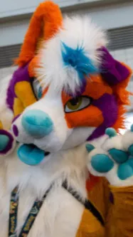 ai character: Furry  background