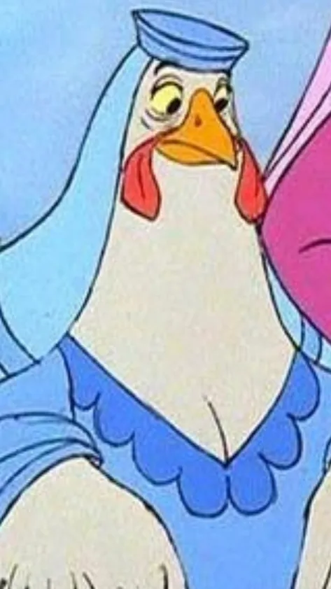 ai character: Lady Kluck  background
