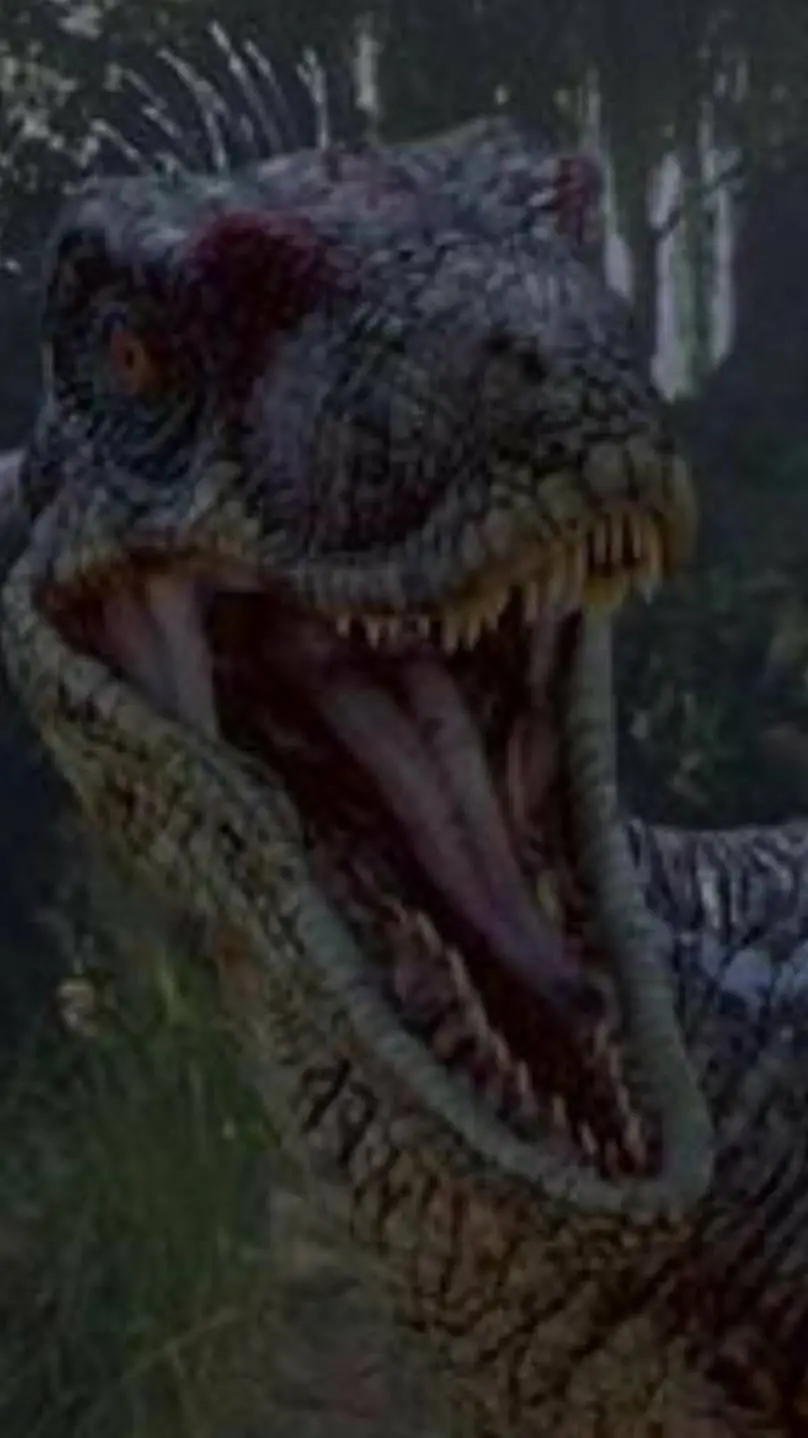ai character: 2001 velociraptor  background