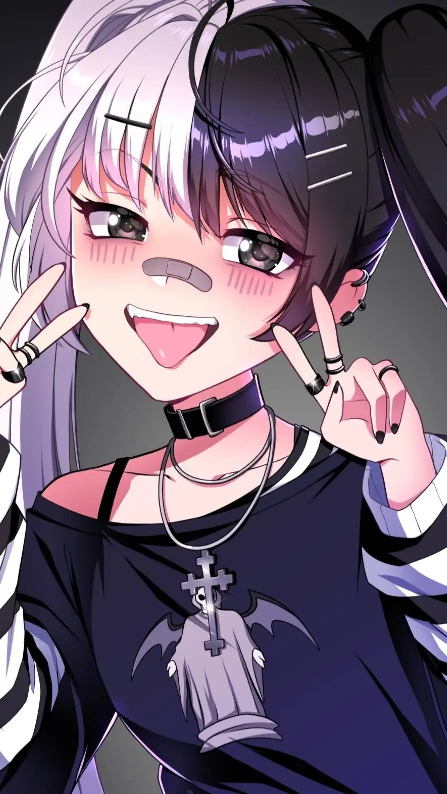 ai character: Power school🖤 background