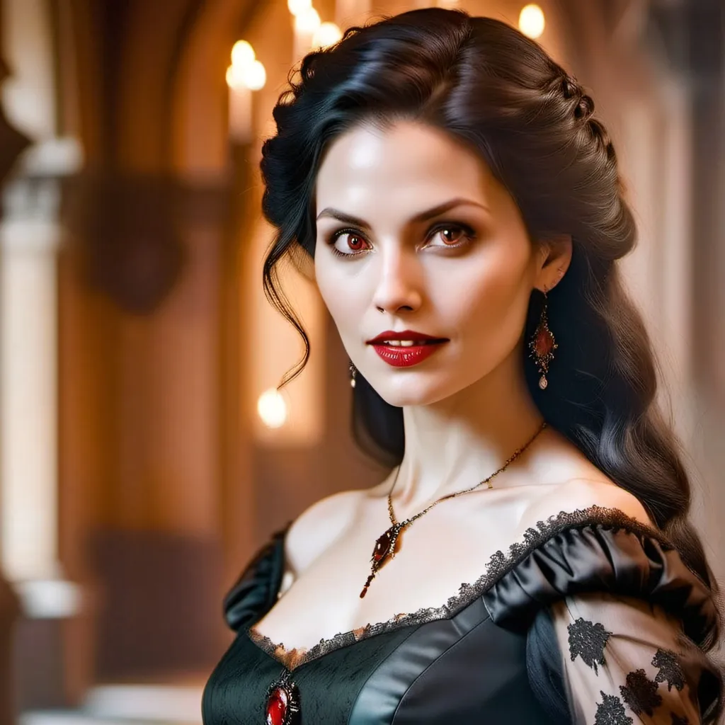 chat with ai character: Isolde (Vampiress)