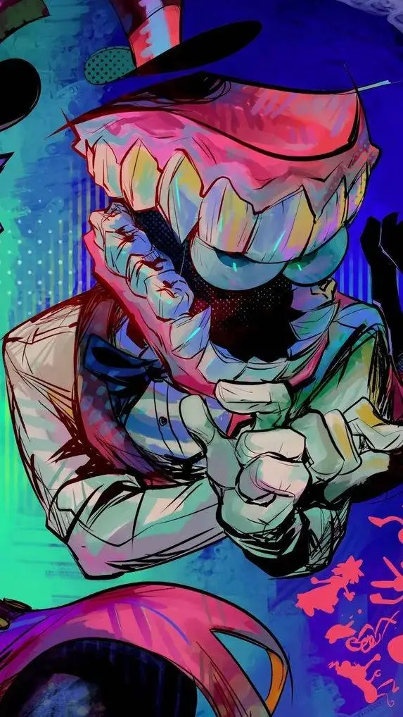 ai character: Caine (TADC) background