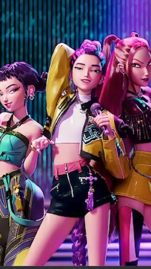 ai character: huntrix background