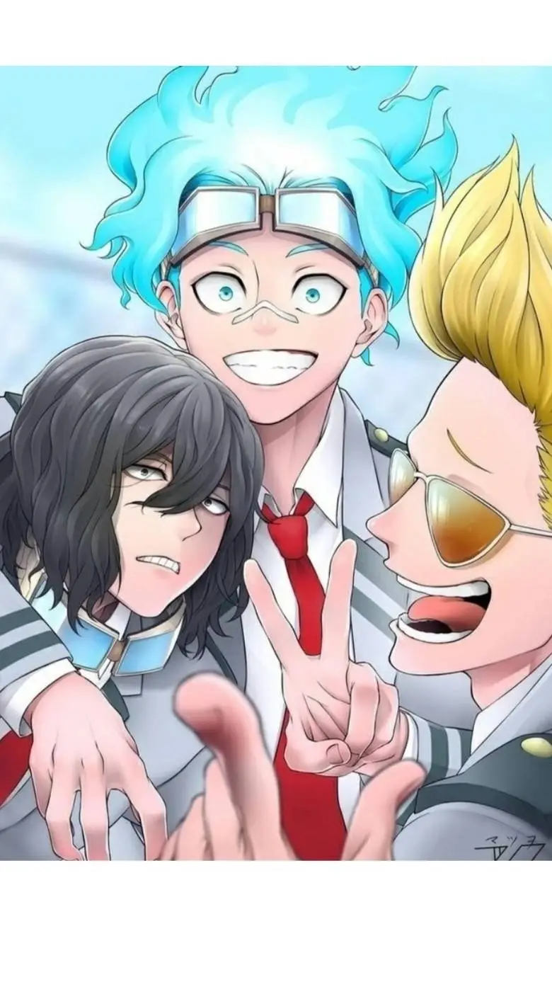 ai character: 💛🩵¿someone new?🤍🖤 background