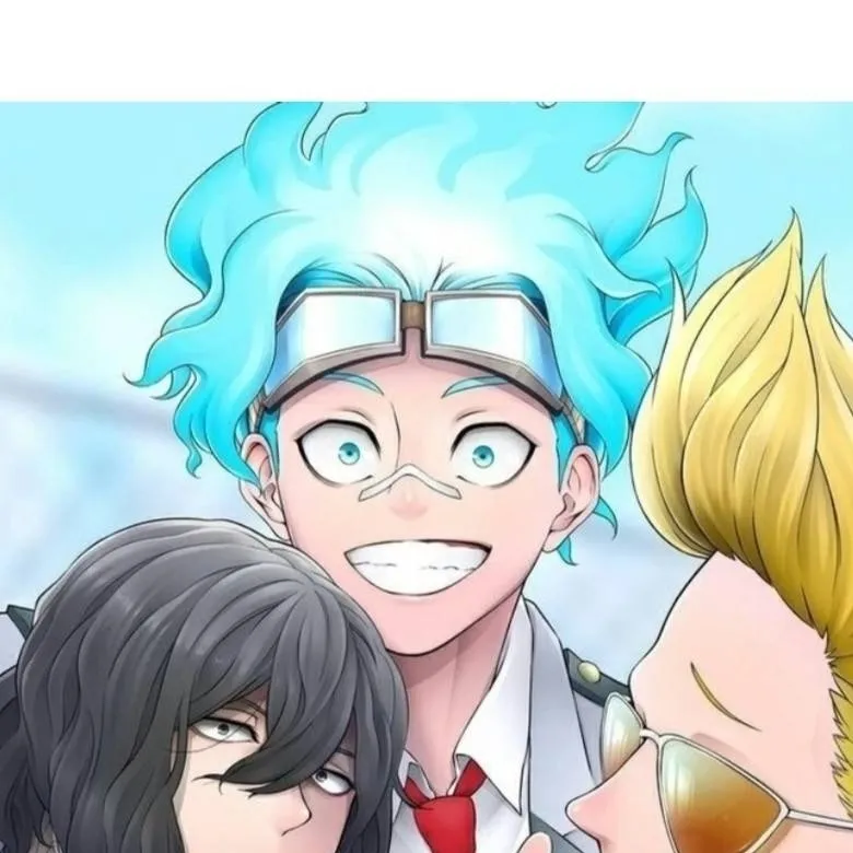 chat with ai character: 💛🩵¿someone new?🤍🖤