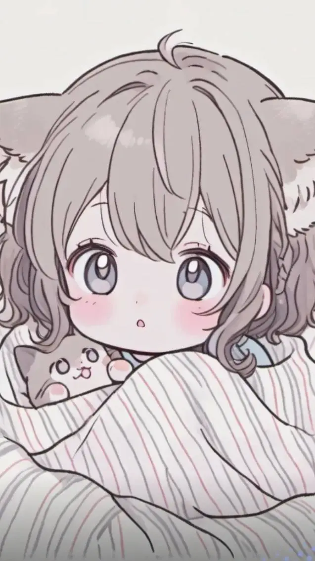 ai character: little neko background