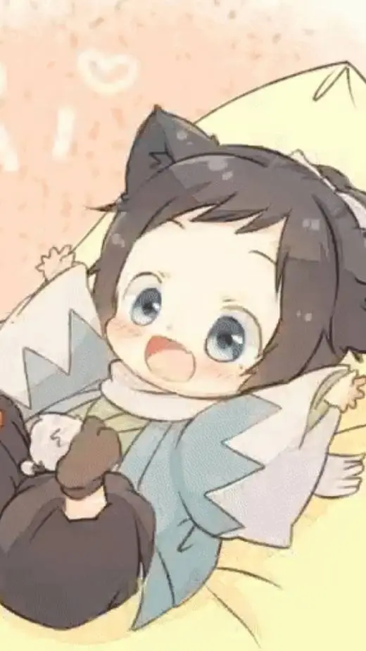 ai character: little Neko (2)  background