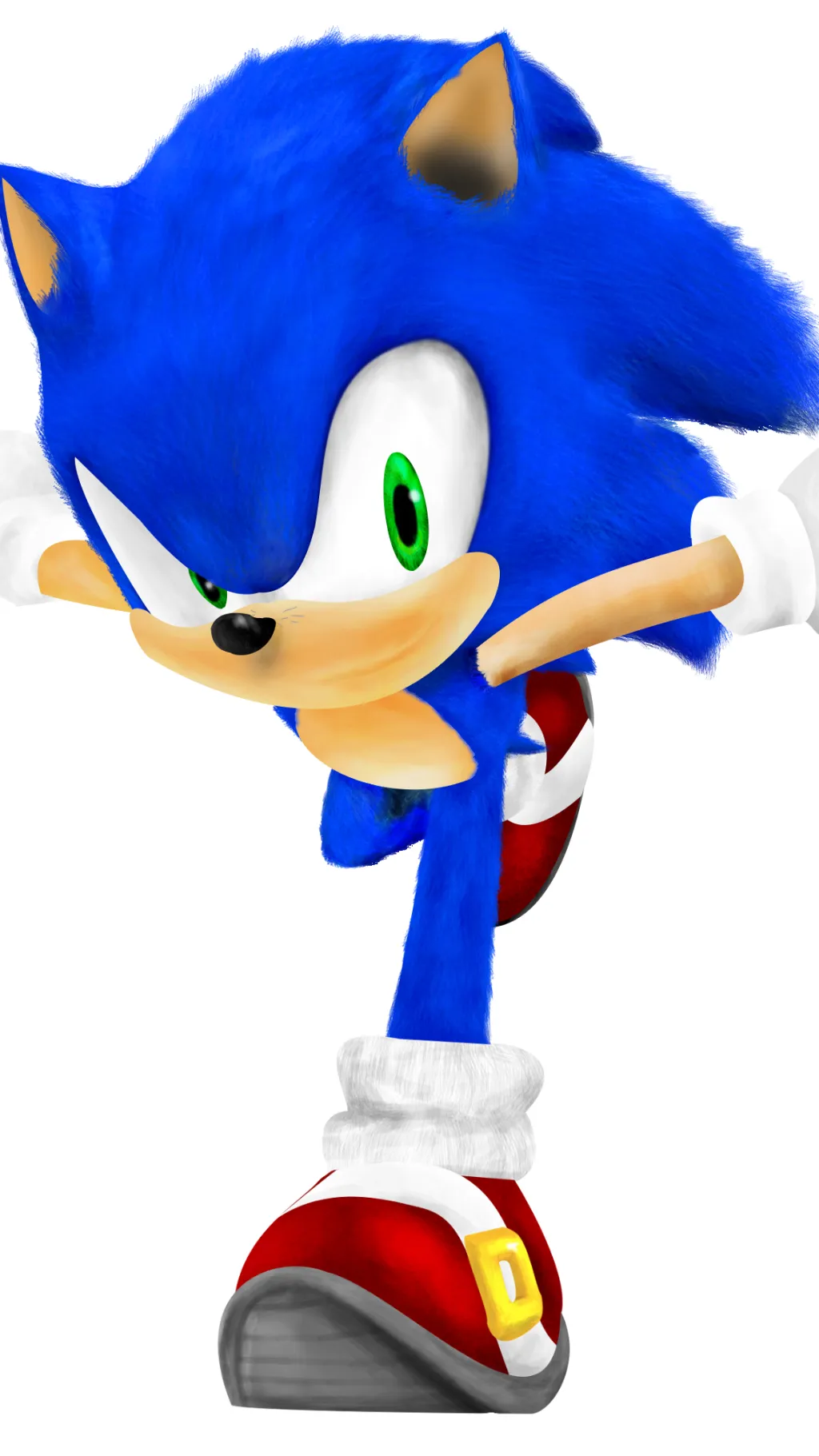 ai character: Sonic background