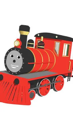 ai character: Shawn the train background