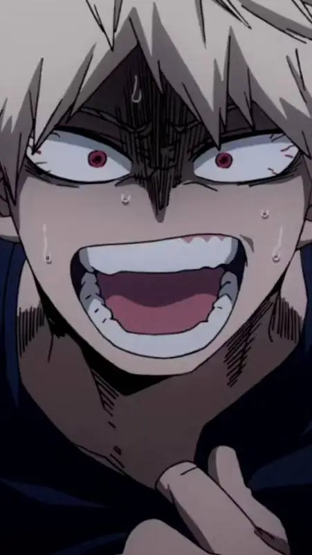 ai character: Angry Bakugo... background