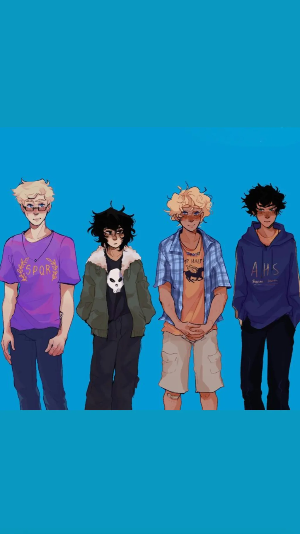 ai character: Pjo x MC background