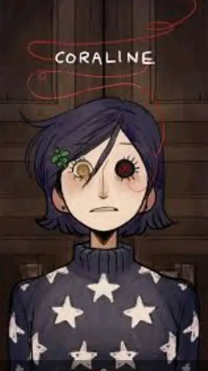 ai character: coraline background