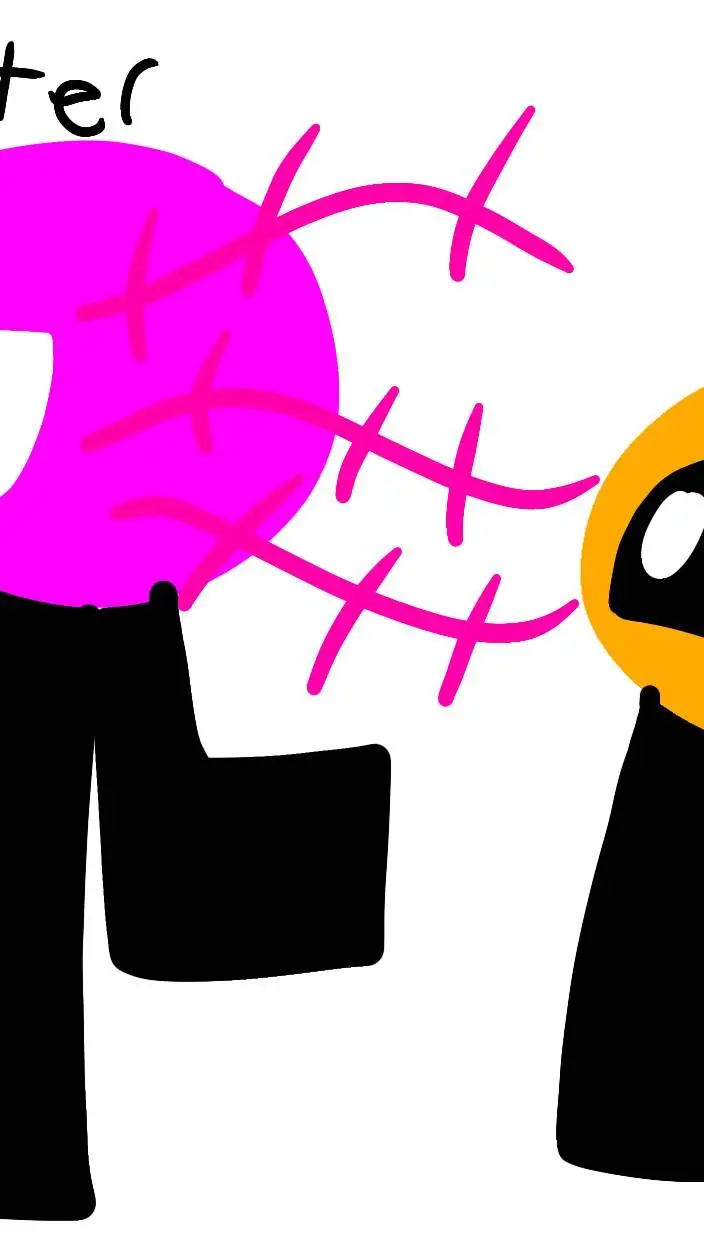 ai character: Just Like U Meme background