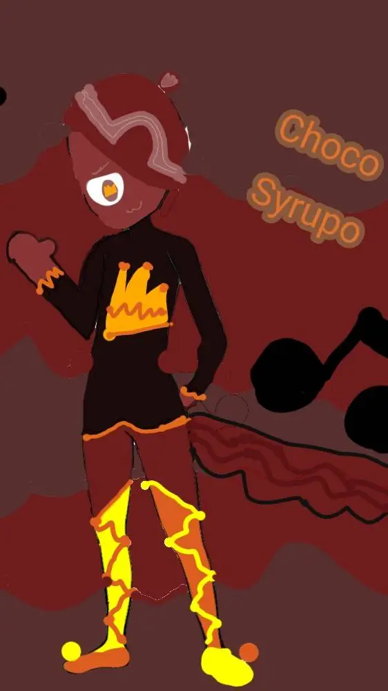 ai character: Choco Syrupo background