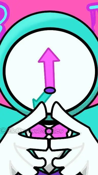 ai character: time candy background