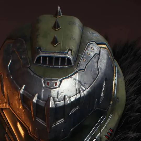 chat with ai character: Doomguy V Witness