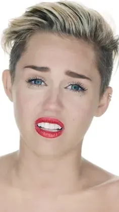 ai character: Miley Cyrus (W B) background