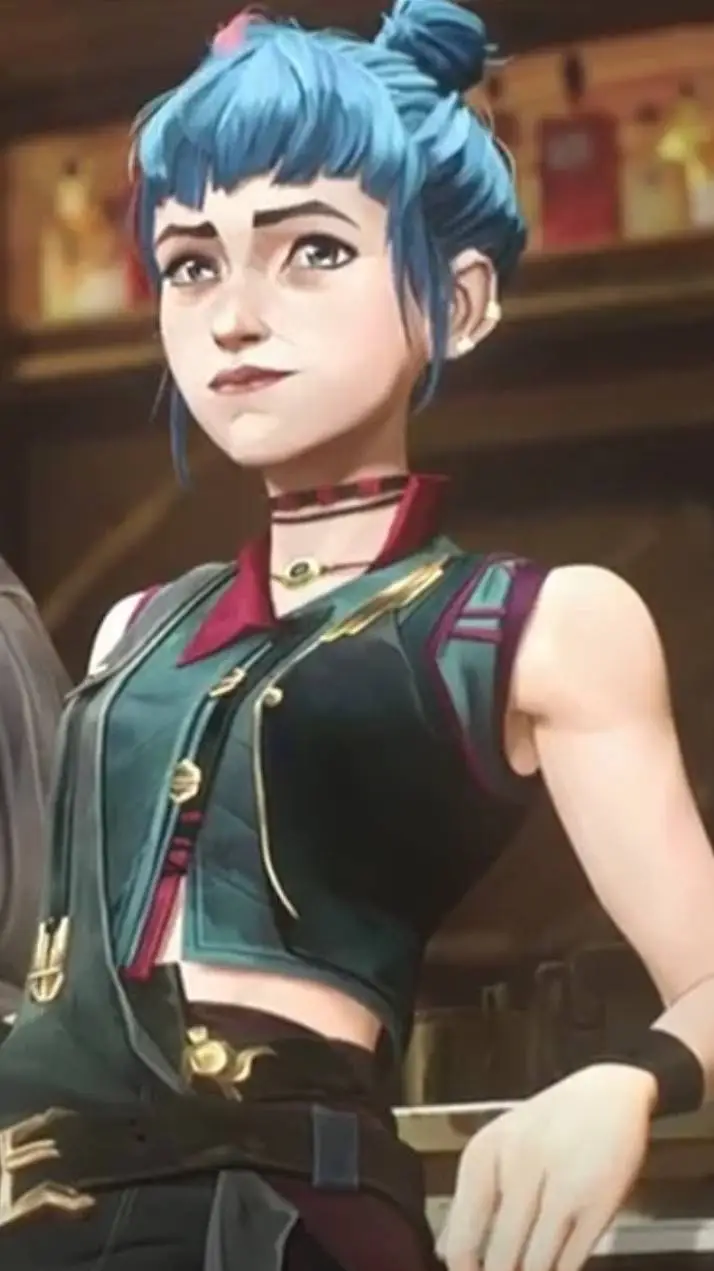 ai character: Powder background