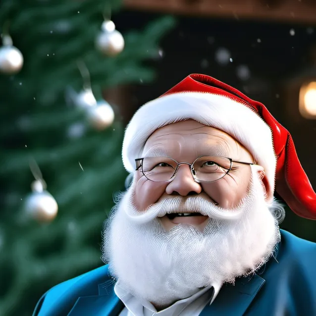 chat with ai character: santa cause 