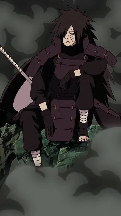 ai character: Madara Uchiha  background