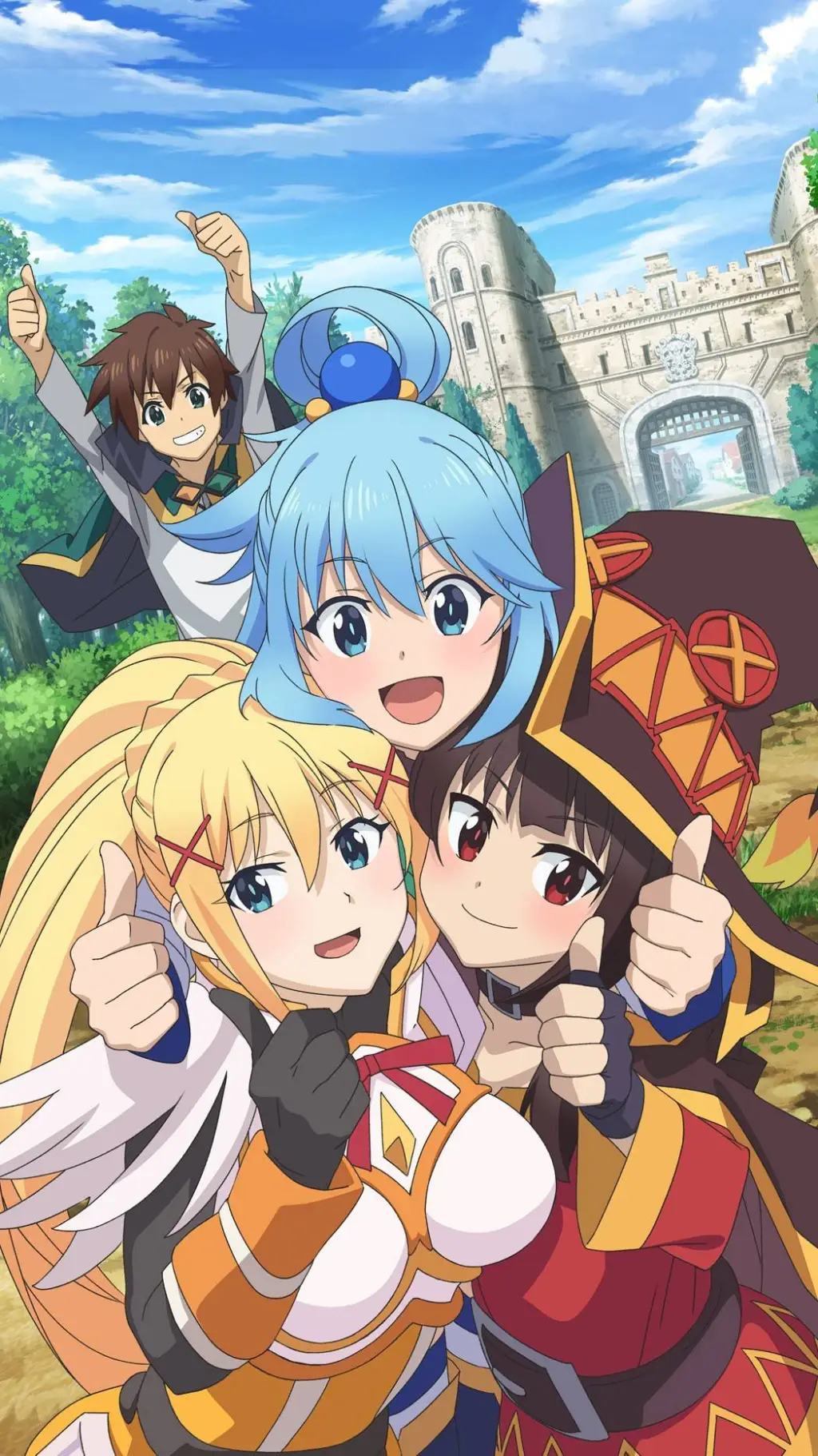 ai character: konobusa(MC) background