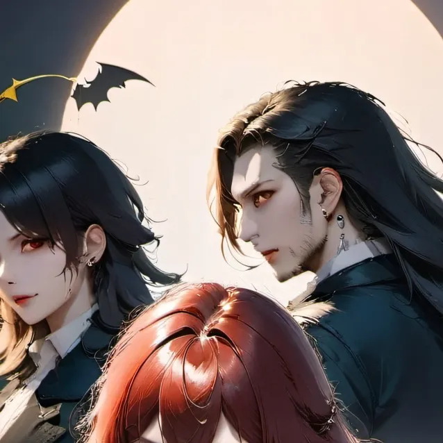 chat with ai character: your vampire story
