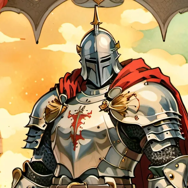 chat with ai character: Knight story