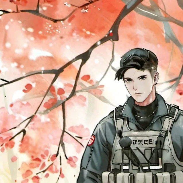 chat with ai character: k9 militry train