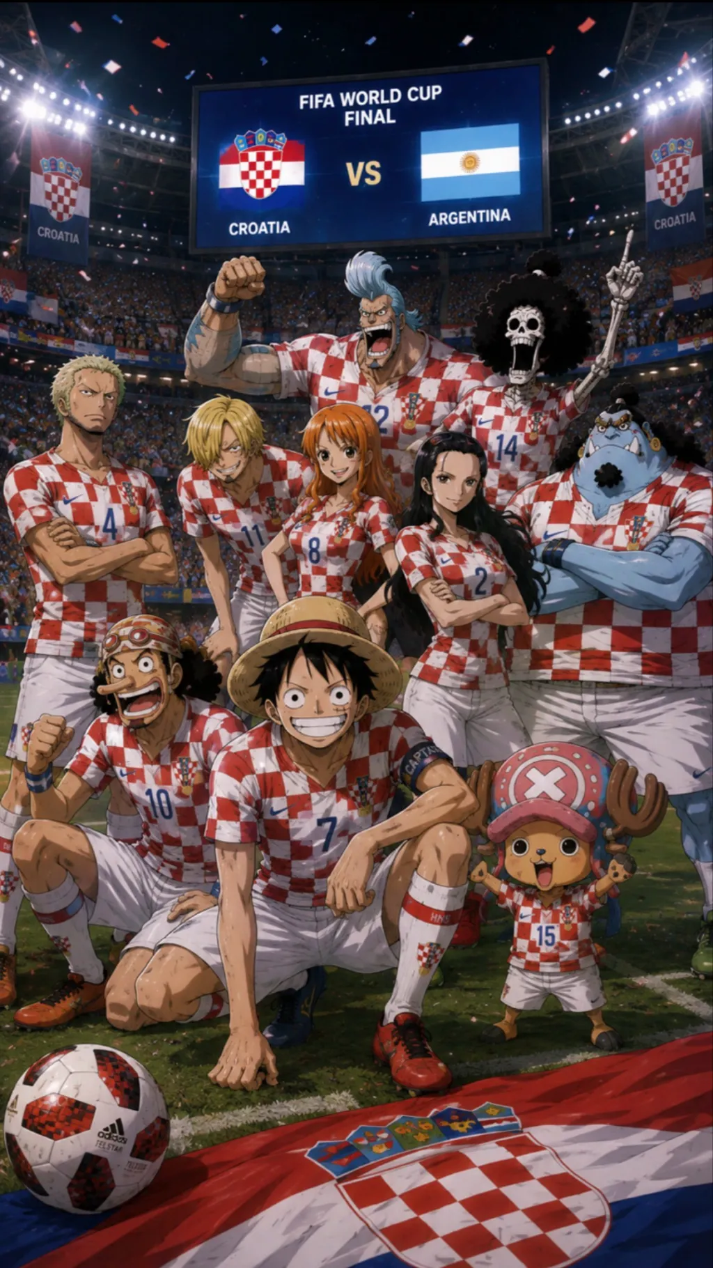 ai character: World Cup background