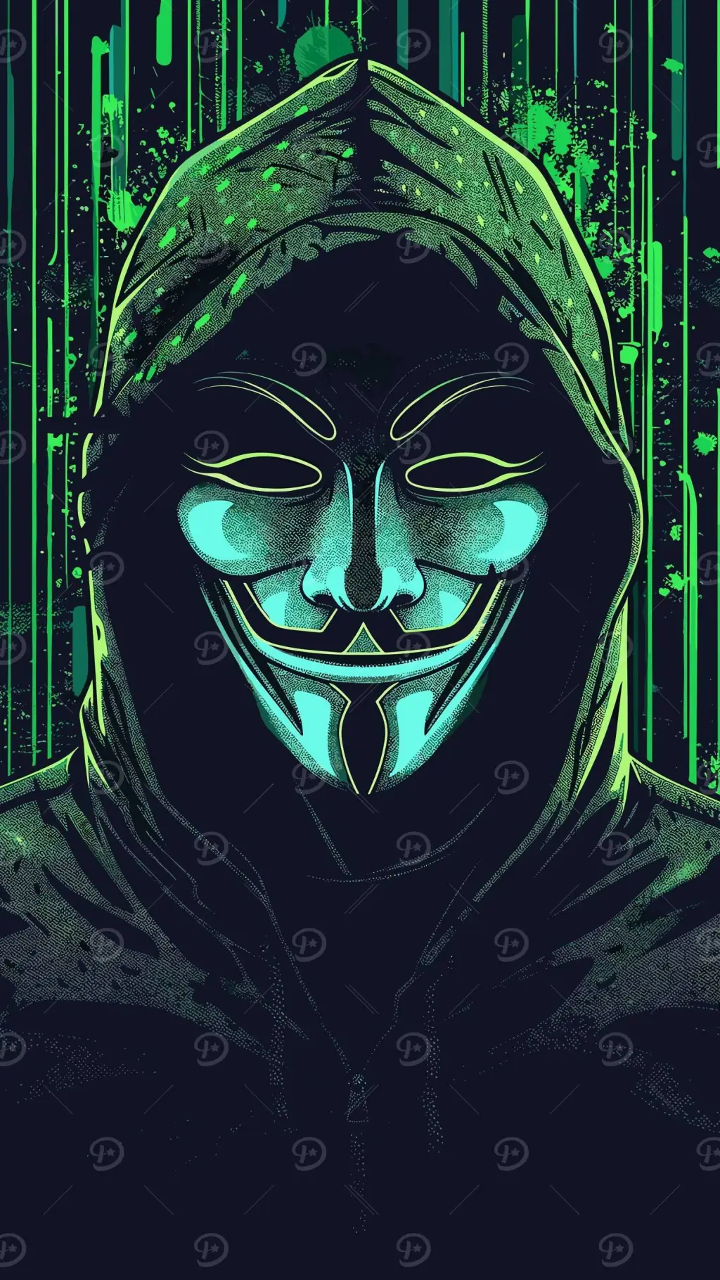 ai character: Hacker background