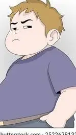 ai character: very fat hugger background