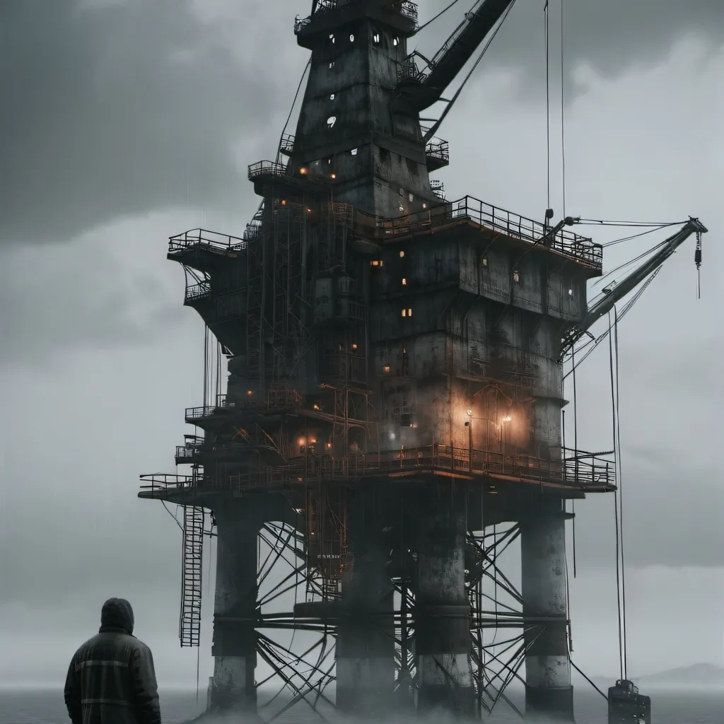 chat with ai character: The Oil Rigs