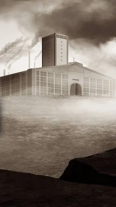 ai character: (The Factory) background