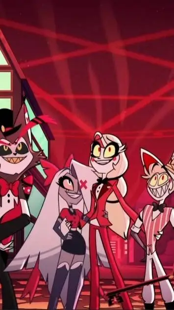 ai character: Hazbin Hotel background