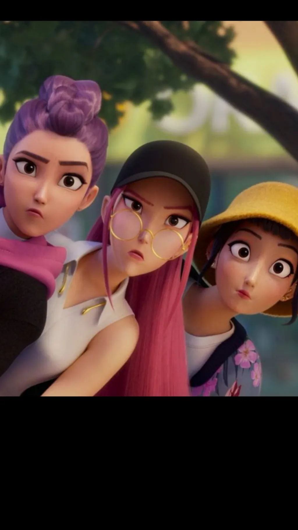 ai character: K-pop☀︎hunters background
