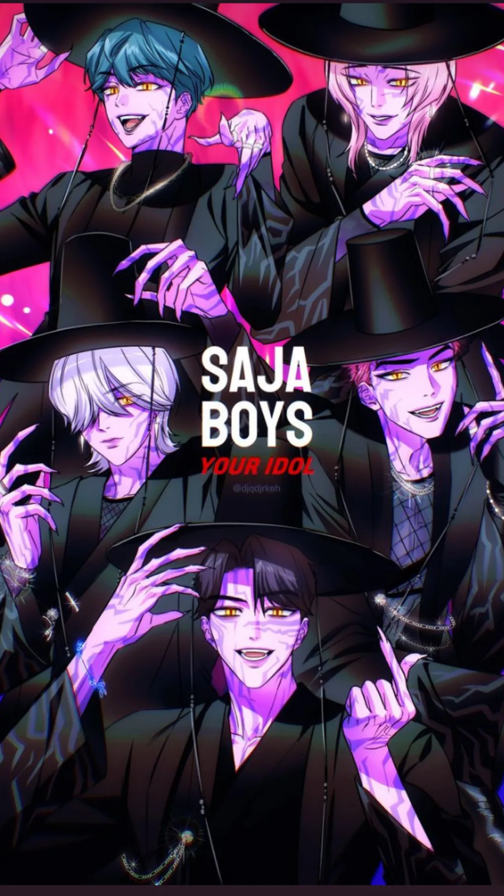 ai character: 🀏SAJA BOYS🀀 background