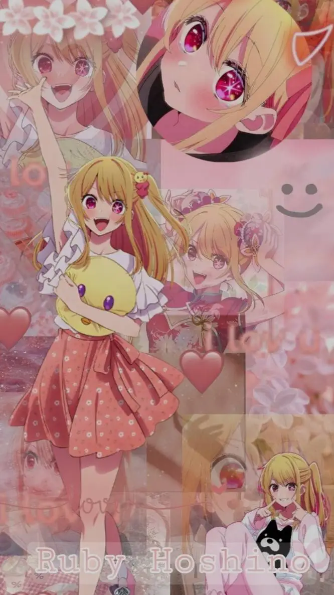 ai character: Ruby Hoshino  background