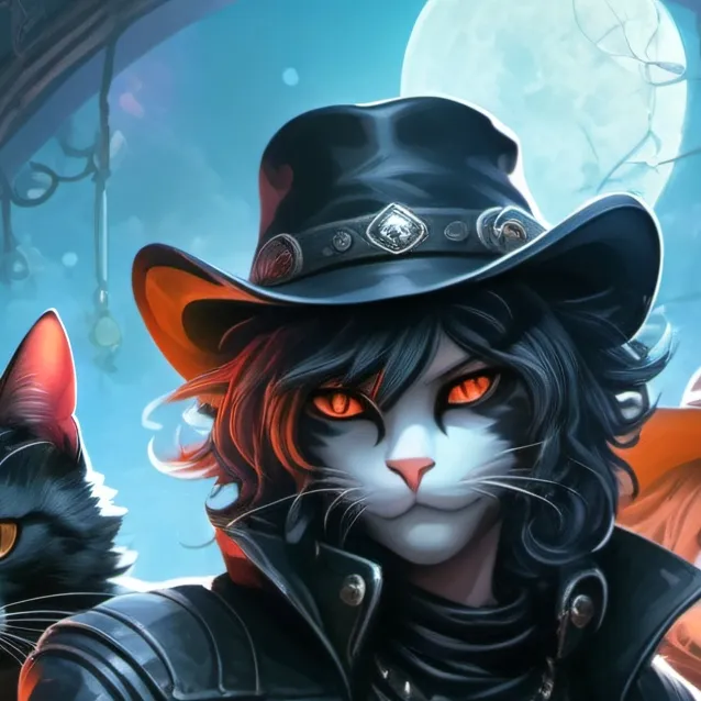 chat with ai character: Scary cats