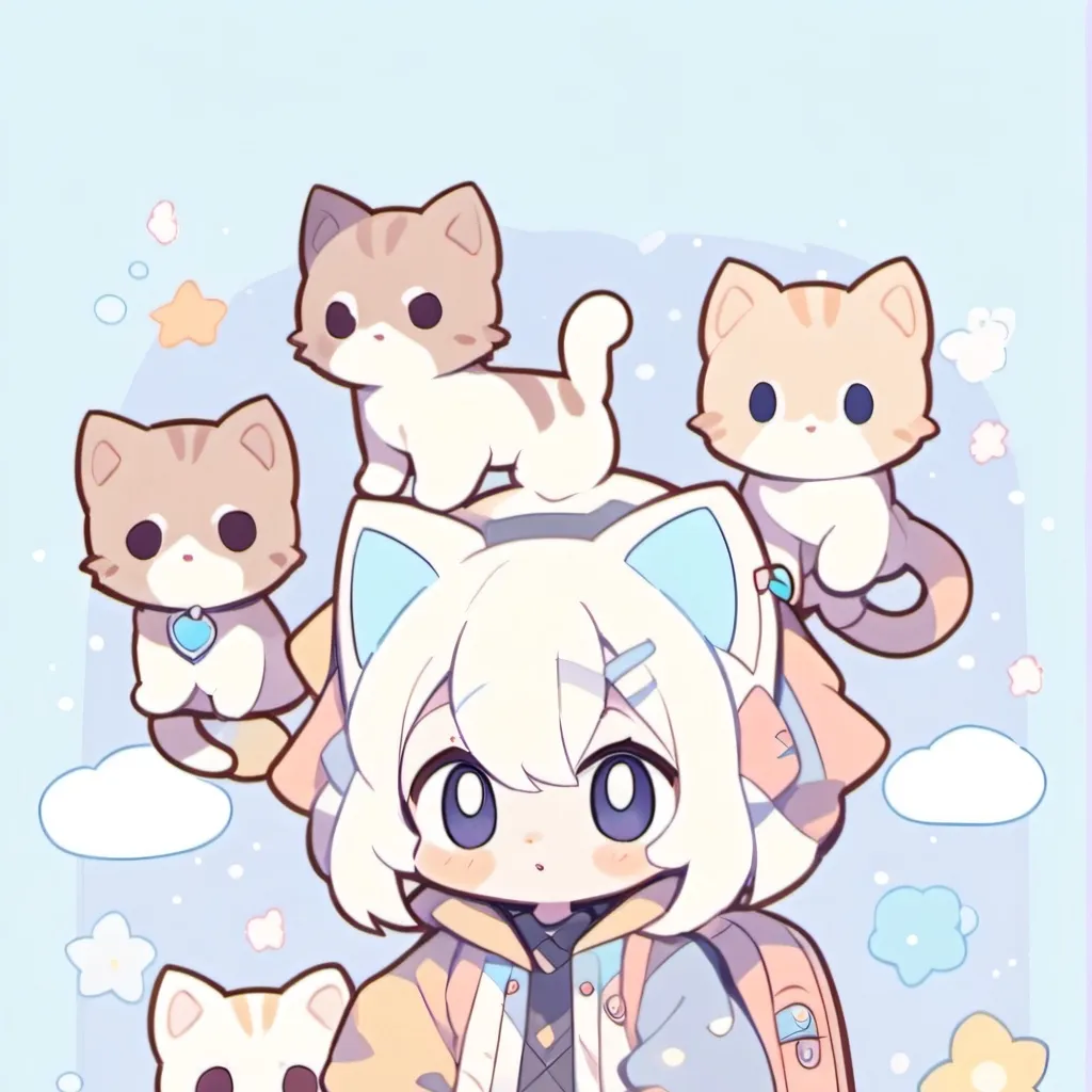 chat with ai character: SUPER KITTIES!!🩷⭐✨